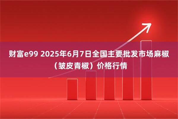 财富e99 2025年6月7日全国主要批发市场麻椒（皱皮青椒）价格行情