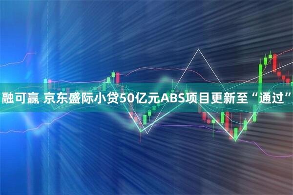 融可赢 京东盛际小贷50亿元ABS项目更新至“通过”